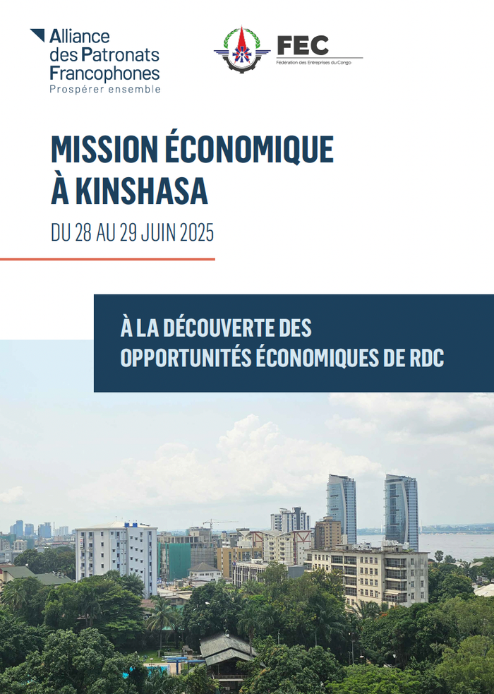 MISSION ÉCONOMIQUE À KINSHASA