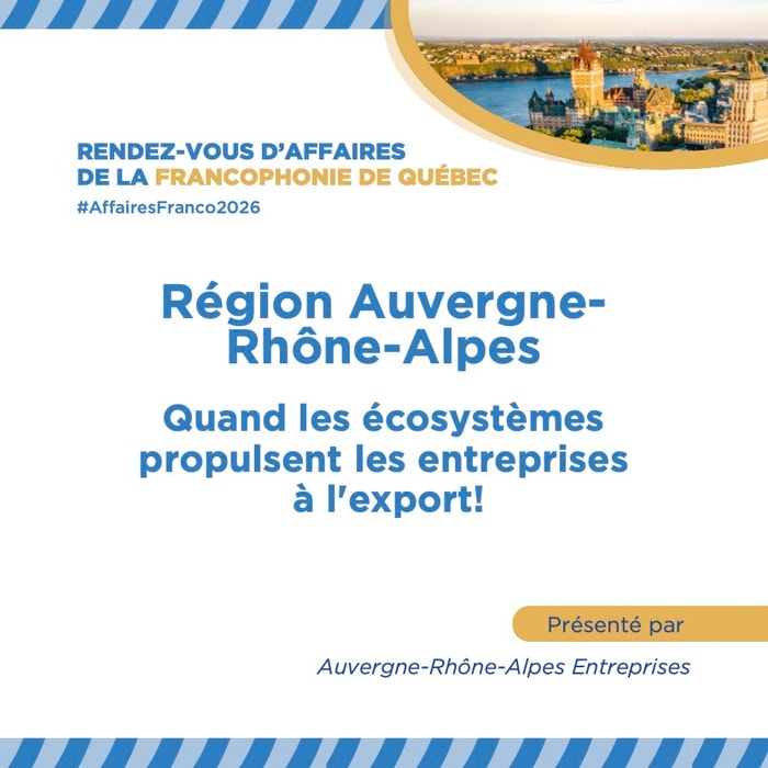 Le Rendez-vous d'affaires de la Francophonie de Québec 2026 dévoile sa programmation