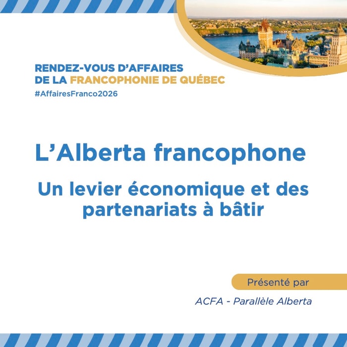 Le Rendez-vous d'affaires de la Francophonie de Québec 2026 dévoile sa programmation