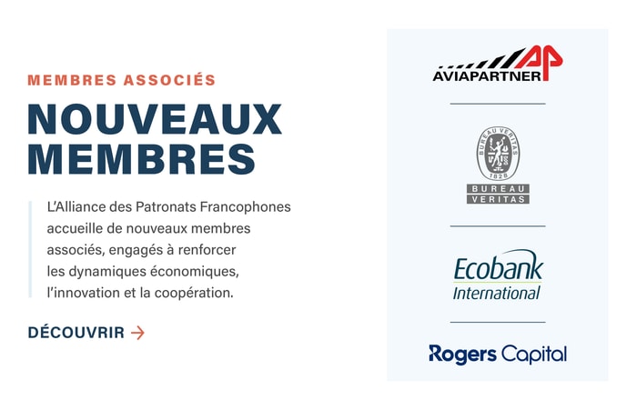 4 nouveaux Membres Associés rejoignent l’Alliance : un réseau francophone qui s’étend et se structure