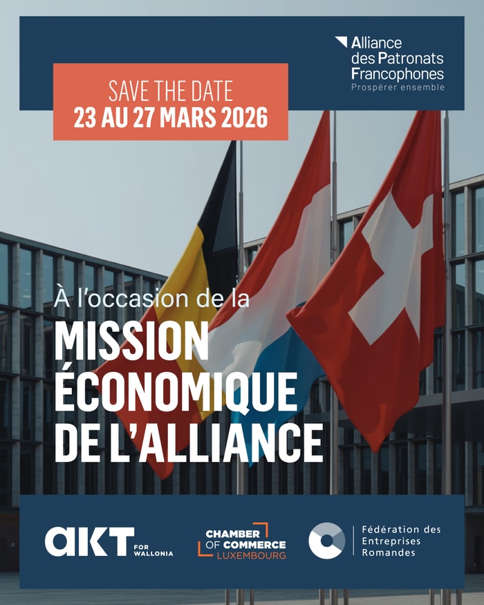 1ère mission économique européenne de l’Alliance : cap sur Bruxelles, Luxembourg et Genève
