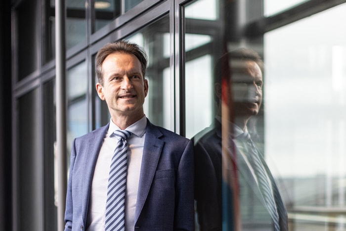 Carlo Thelen et son équipe : la direction générale de la Chambre de Commerce du Luxembourg