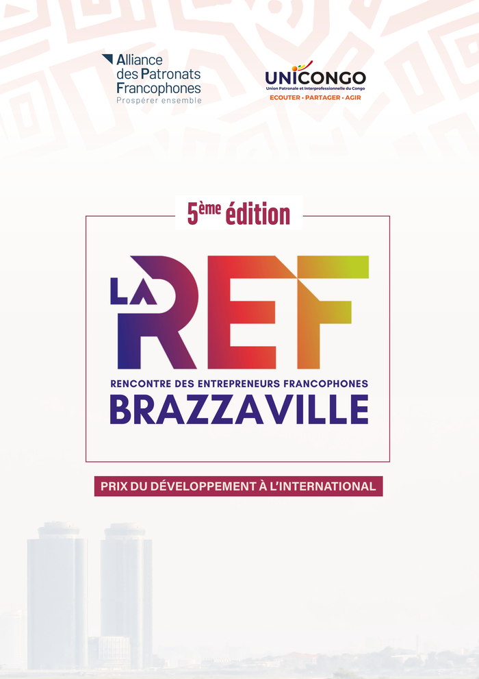 La REF : Prix du développement à l'internationale